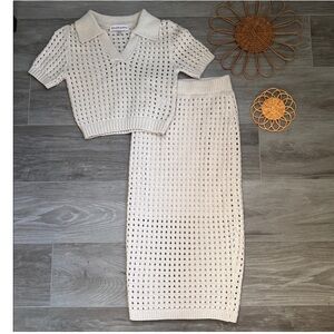 Willow & wind knit crochet 2 pcs set